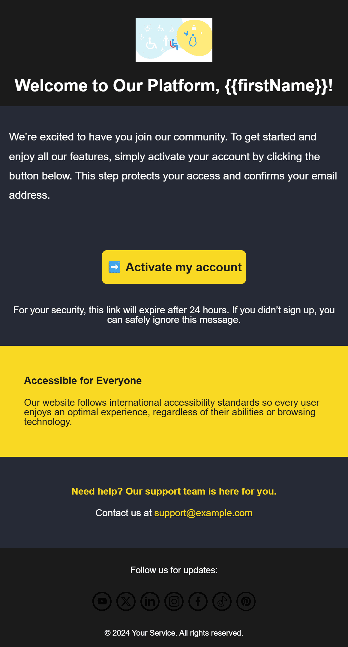 Account Activation Email templates-0