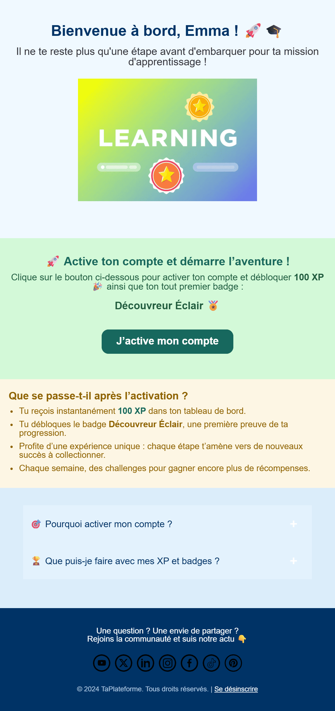 Modèles d’e-mails d’activation de compte-1