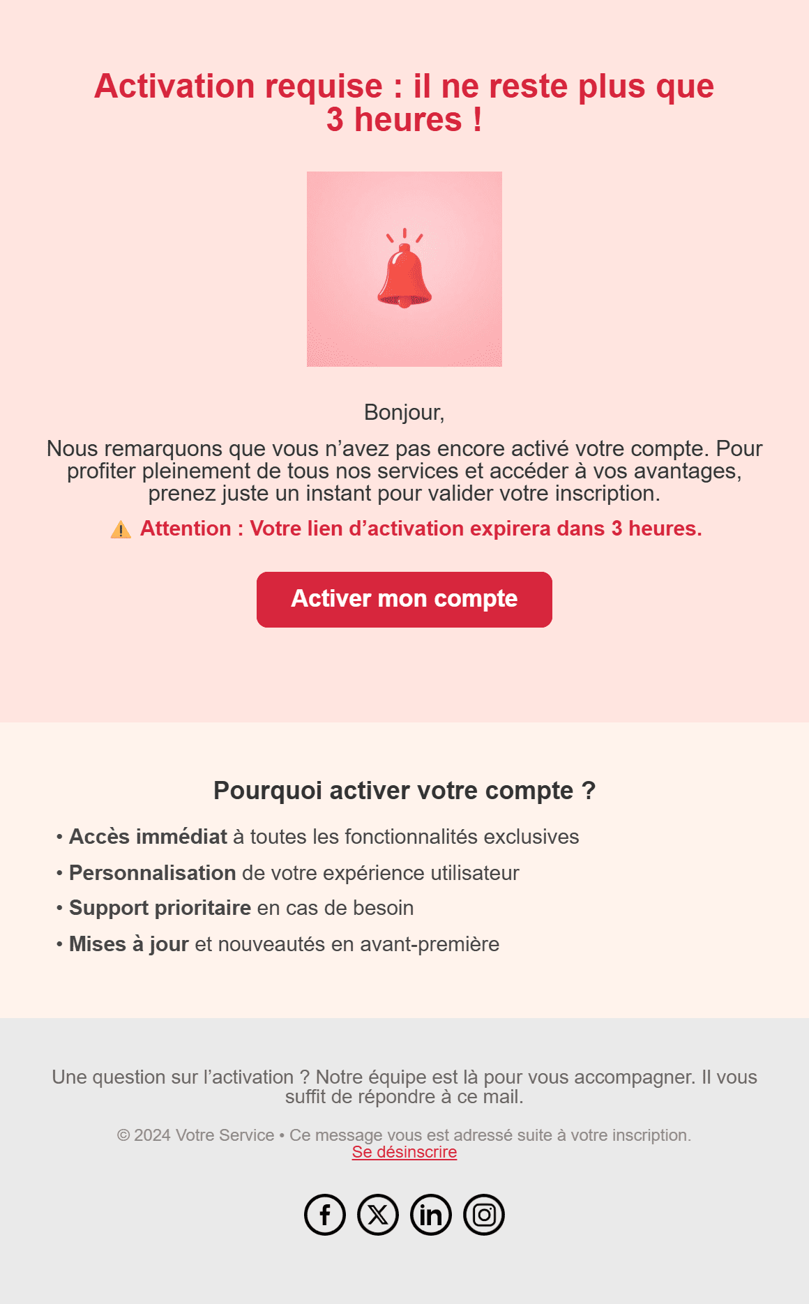 Modèles d’e-mails d’activation de compte-2