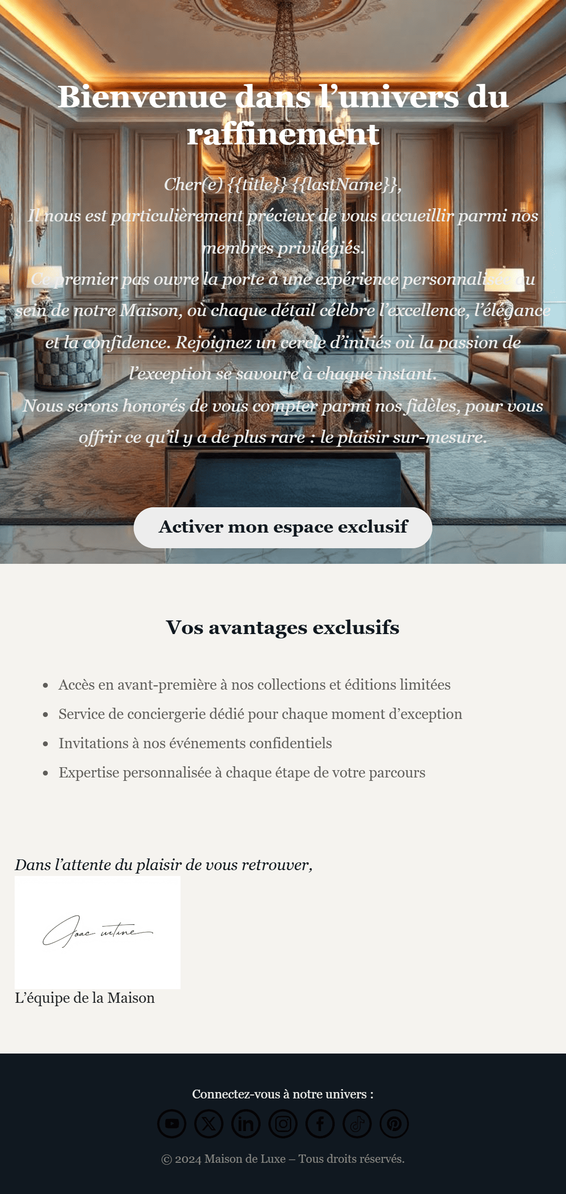Modèles d’e-mails d’activation de compte-4