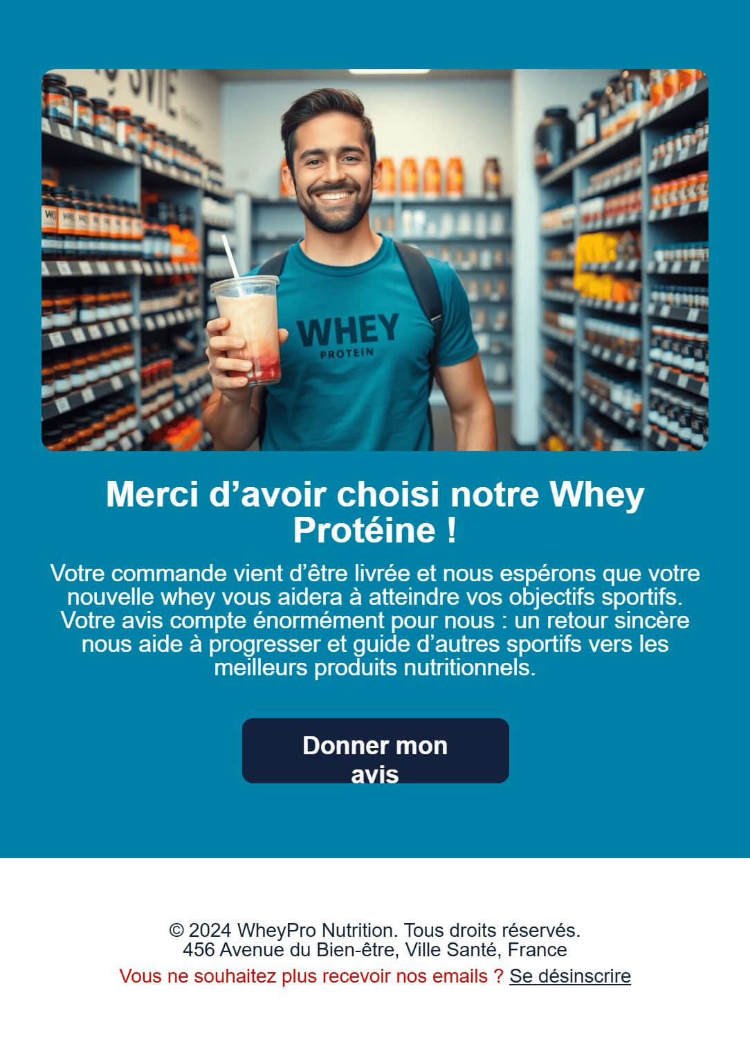 Email de feedback & enquête NPS-2