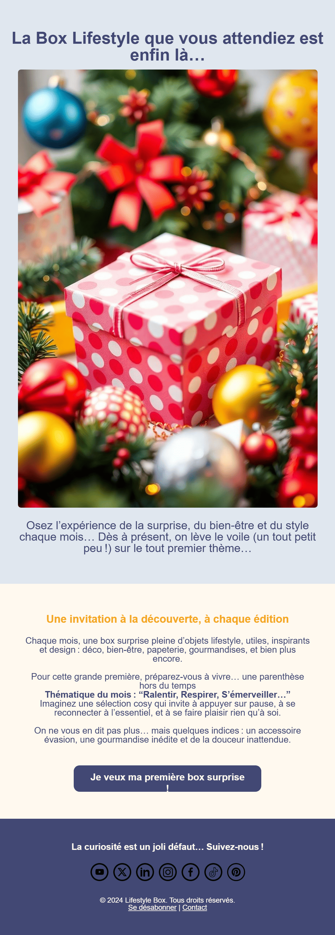 E-mail d'annonce de lancement de produit-1