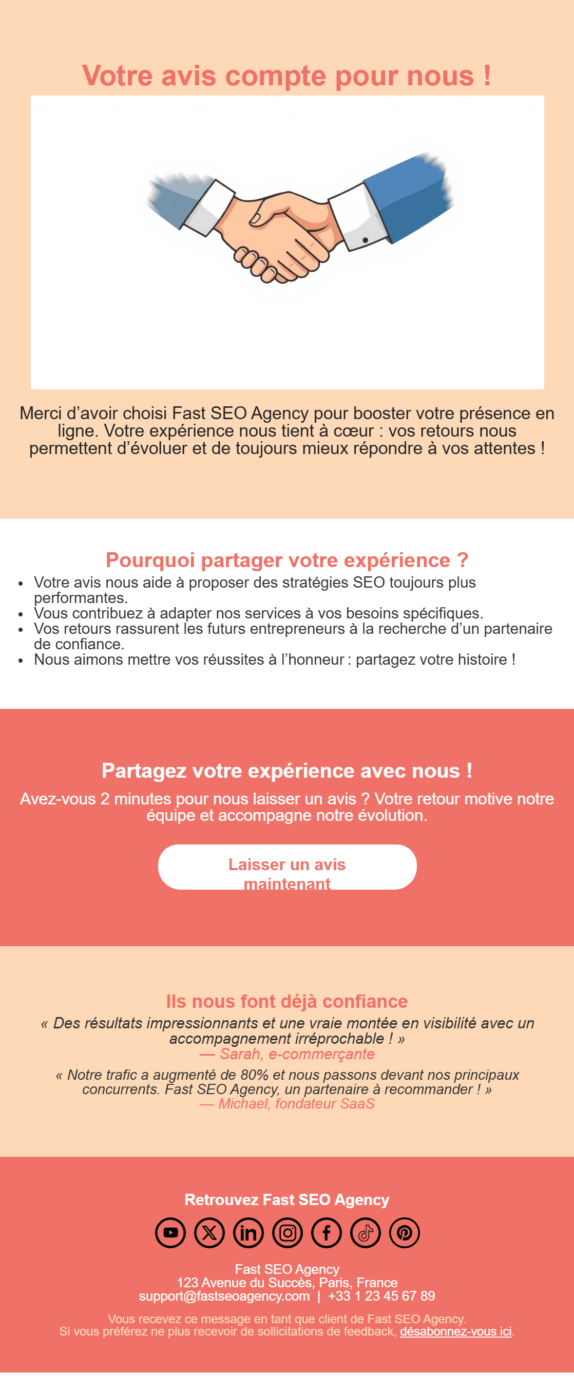 Modèles d'e-mails de demande d'avis clients-1