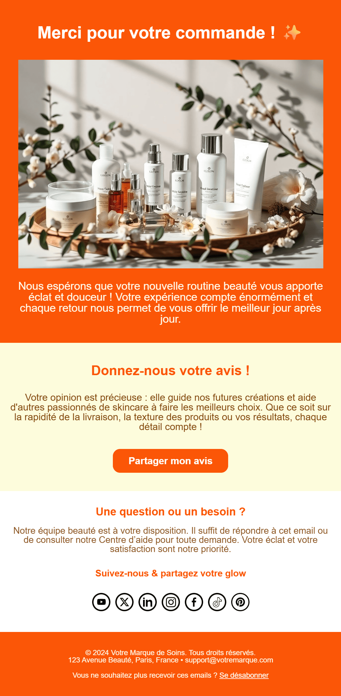 Modèles d'e-mails de demande d'avis clients-0