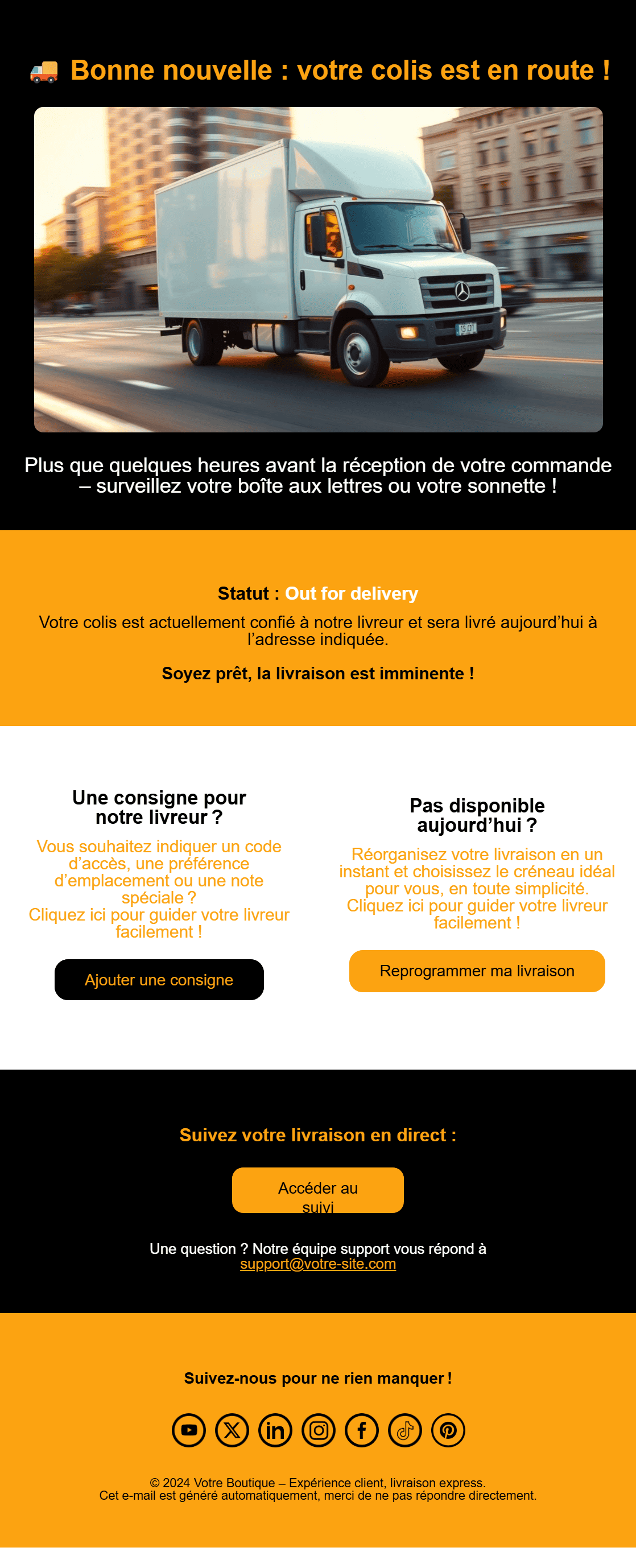 E-mail de mise à jour d'expédition et de livraison-3